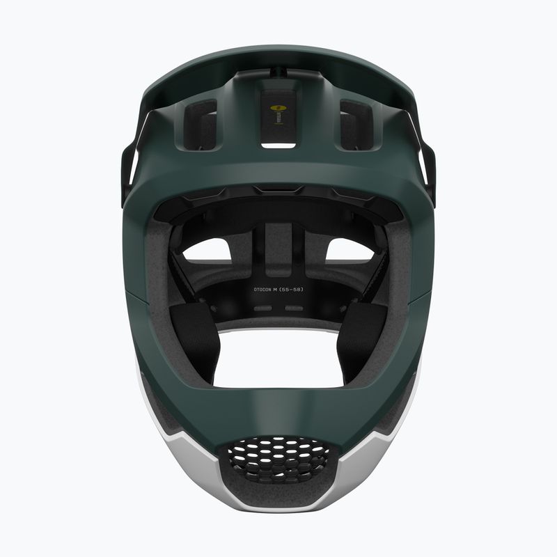 Шолом велосипедний POC Otocon Race MIPS pargasite green matt/hydrogen white matt 3