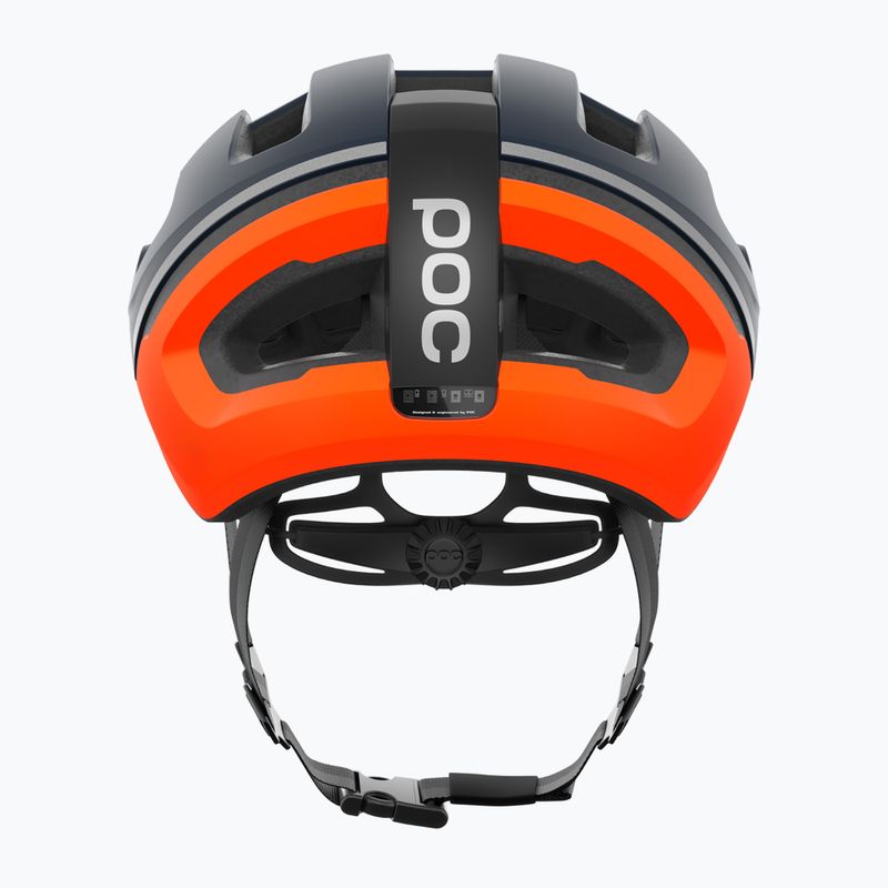 Шолом велосипедний POC Omne Beacon MIPS apatite navy matt/fluorescent orange matt 4