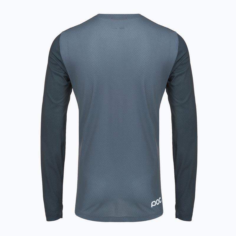 Чоловічий велосипедний лонгслів POC Motion Air Jersey апатитовий темно-синій 2