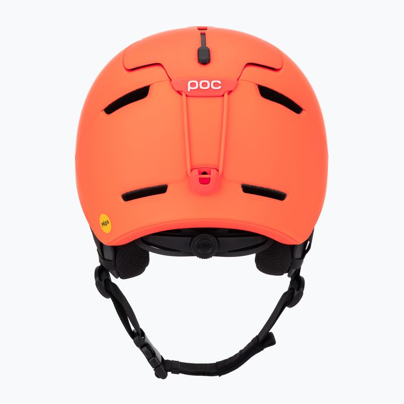 Шолом гірськолижний POC Obex MIPS fluorescent orange matt 4