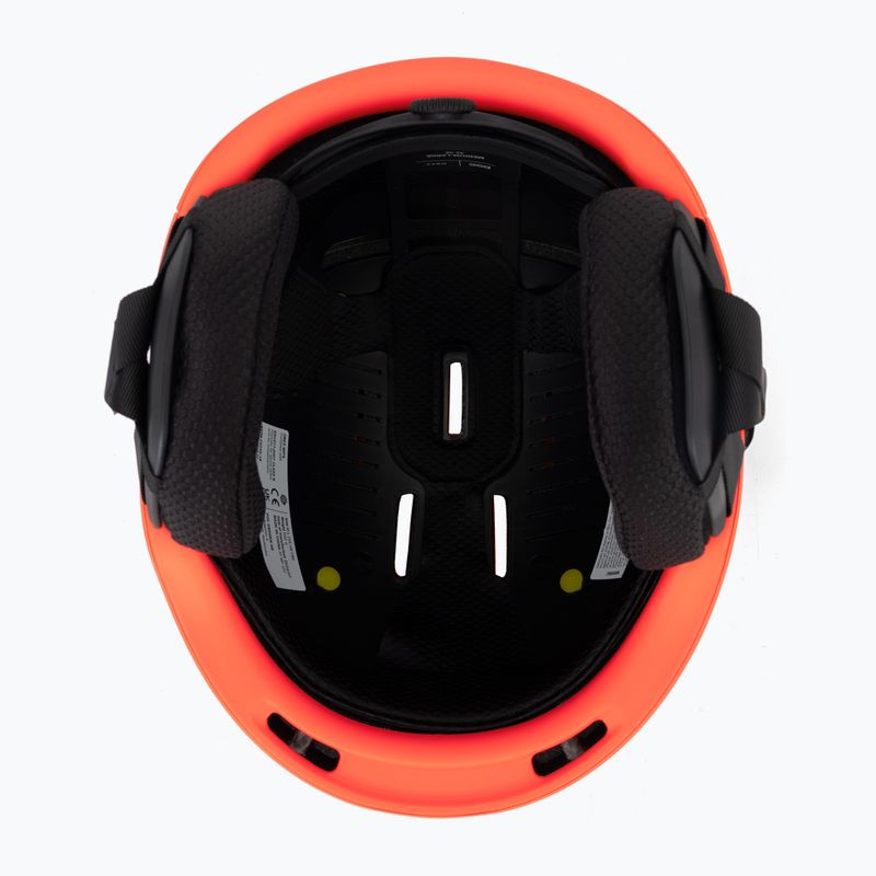 Шолом гірськолижний POC Obex MIPS fluorescent orange matt 5