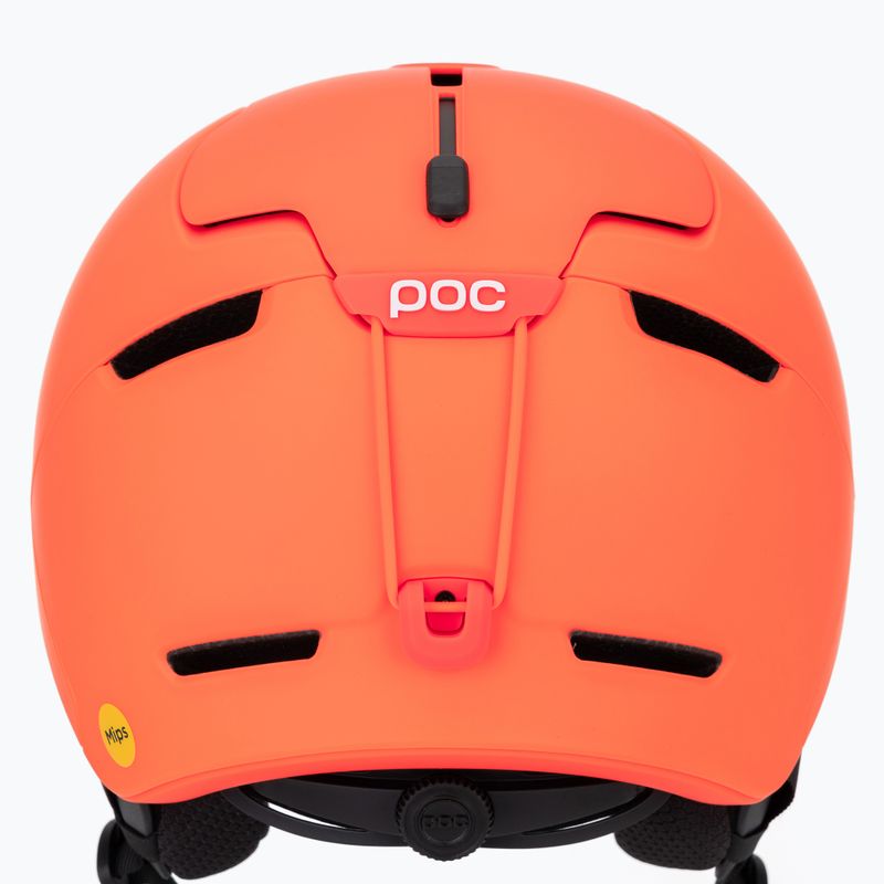 Шолом гірськолижний POC Obex MIPS fluorescent orange matt 8
