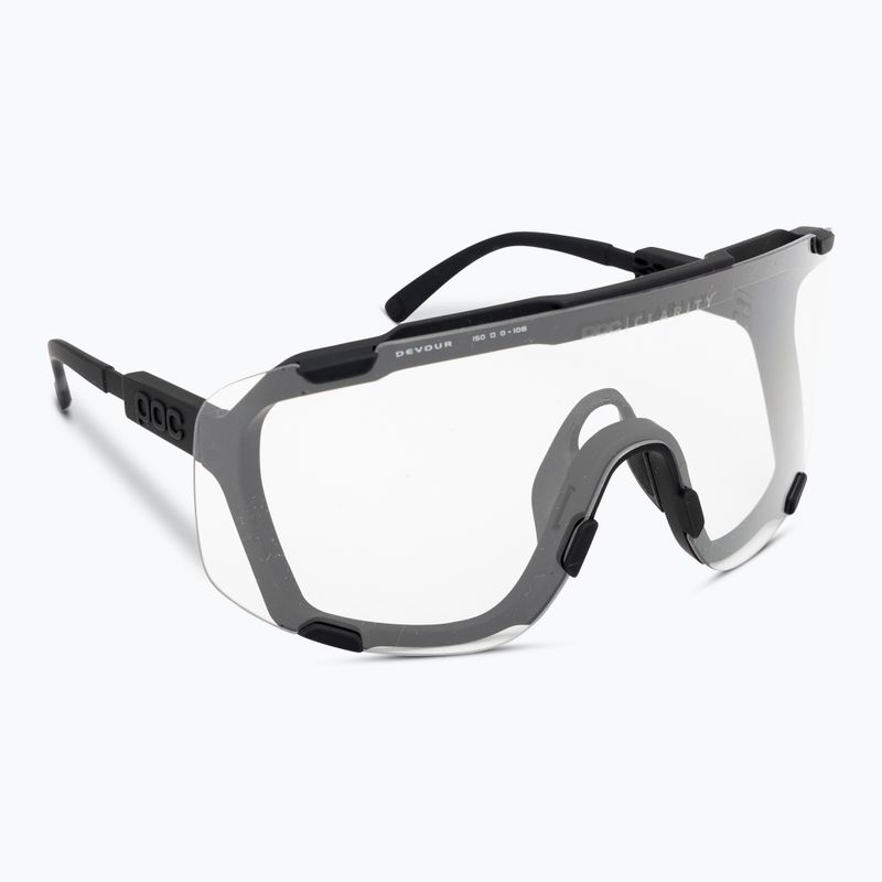 Сонцезахисні окуляри POC Devour Photochromic uranium black/clarity photochromic/змінні сірі