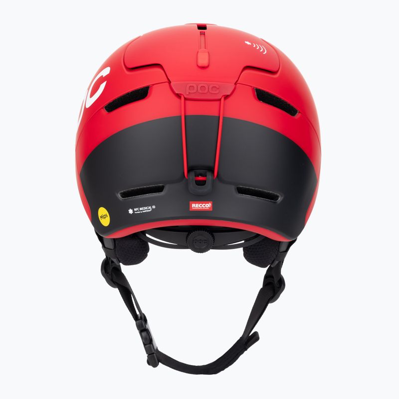 Шолом гірськолижний POC Obex BC MIPS prismane red matt 4