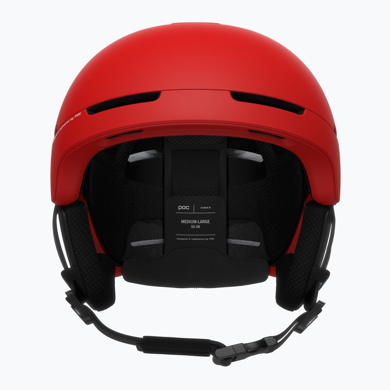 Шолом гірськолижний POC Obex BC MIPS prismane red matt 2