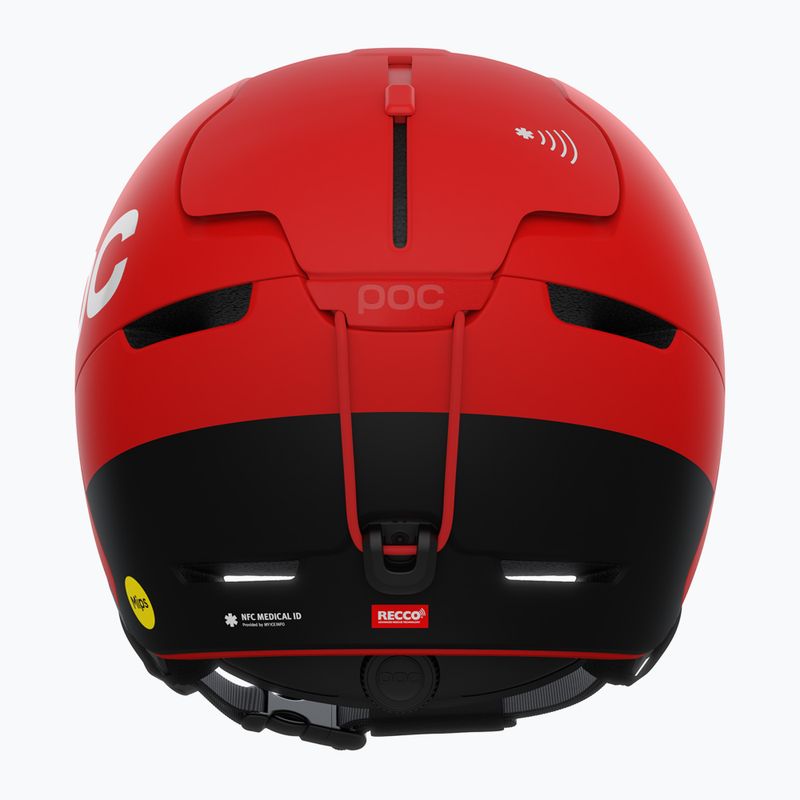 Шолом гірськолижний POC Obex BC MIPS prismane red matt 3
