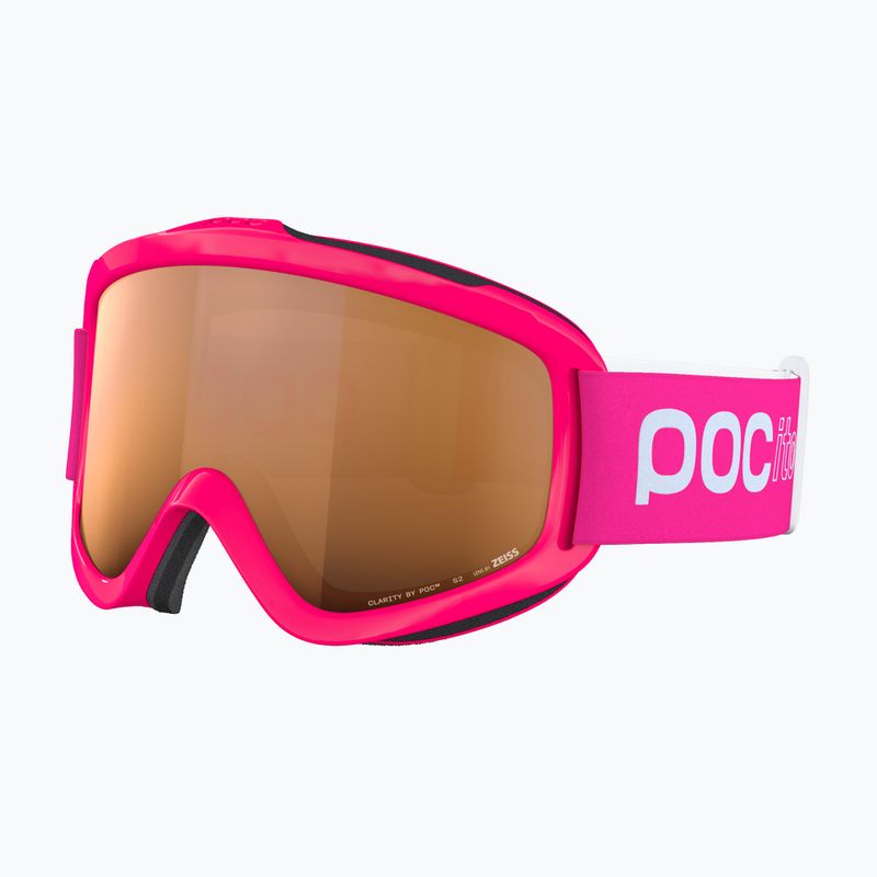 Окуляри гірськолижні дитячі POC POCito Iris fluorescent pink/partly sunny light orange 3