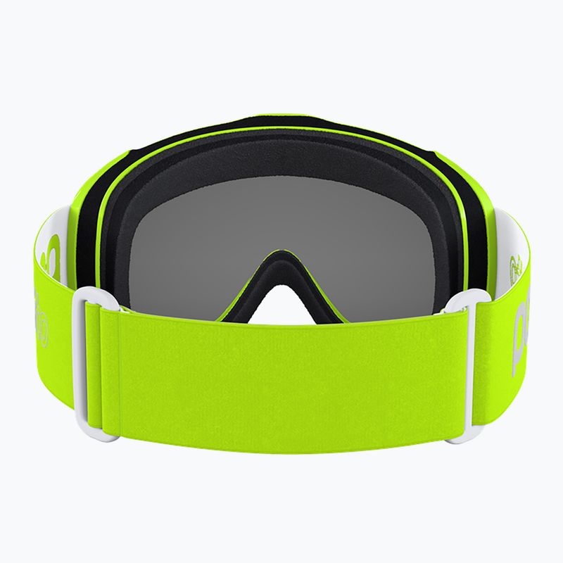 Окуляри гірськолижні дитячі POC POCito Iris fluorescent yellow/green/partly sunny silver 4