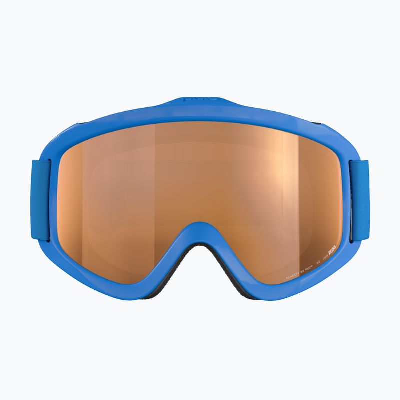 Окуляри гірськолижні дитячі POC POCito Iris fluorescent blue/partly sunny light orange 2