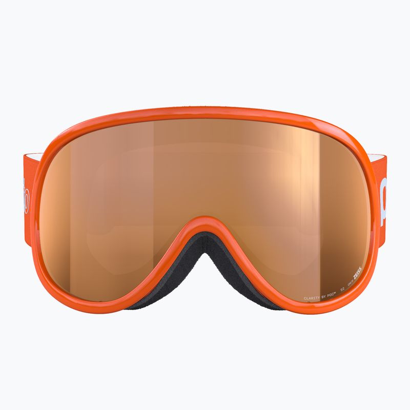 Дитячі гірськолижні окуляри POC POCito Retina Jr S2 fluorescent orange/partly sunny light orange 3