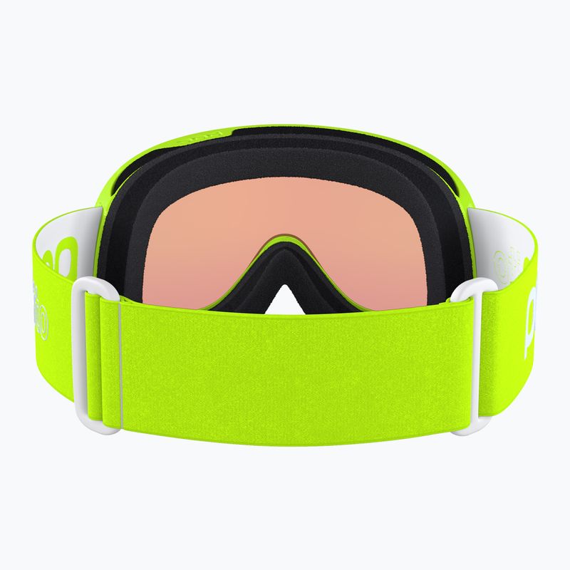 Дитячі гірськолижні окуляри POC POCito Retina Jr S2 fluorescent yellow/green/partly sunny light orange 4
