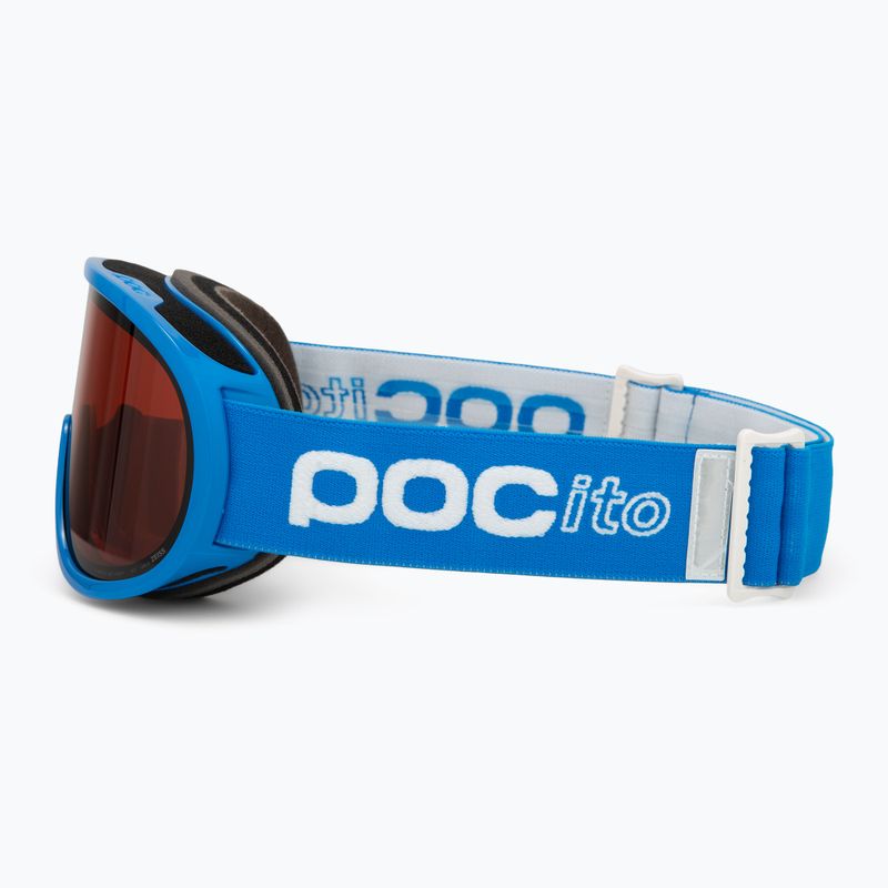 Окуляри гірськолижні дитячі POC POCito Retina Jr S2 fluorescent blue/partly sunny light orange 4