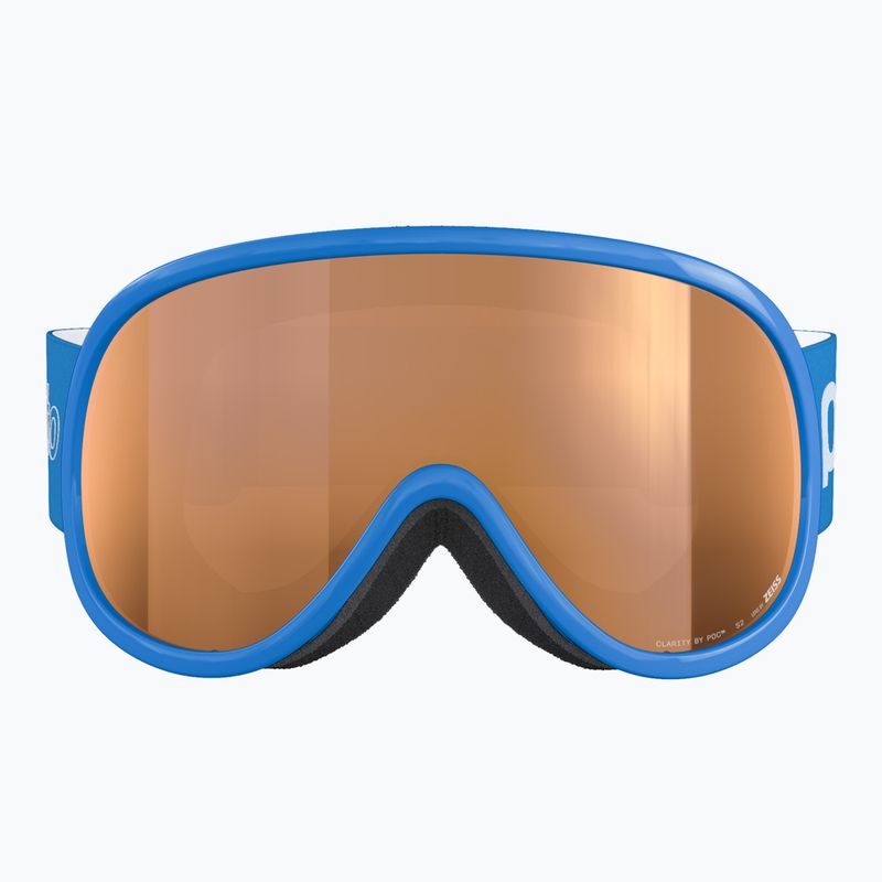 Дитячі лижні окуляри POC POCito Retina Jr S2 fluorescent blue/partly sunny light orange 3