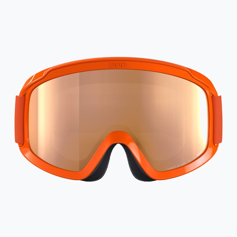 Окуляри гірськолижні дитячі POC POCito Opsin fluorescent orange/partly sunny light orange 2