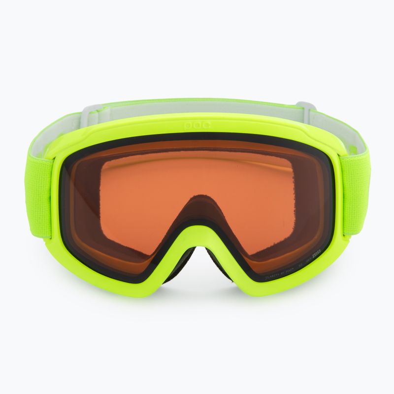 Окуляри гірськолижні дитячі POC POCito Opsin fluorescent yellow/green/partly sunny light orange 2
