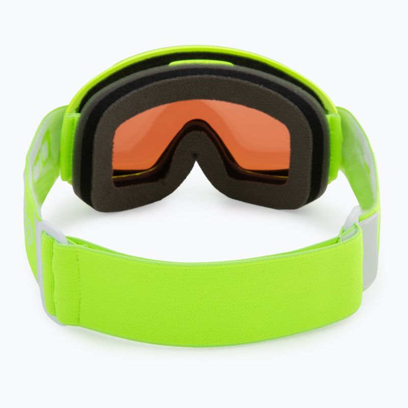 Окуляри гірськолижні дитячі POC POCito Opsin fluorescent yellow/green/partly sunny light orange 3