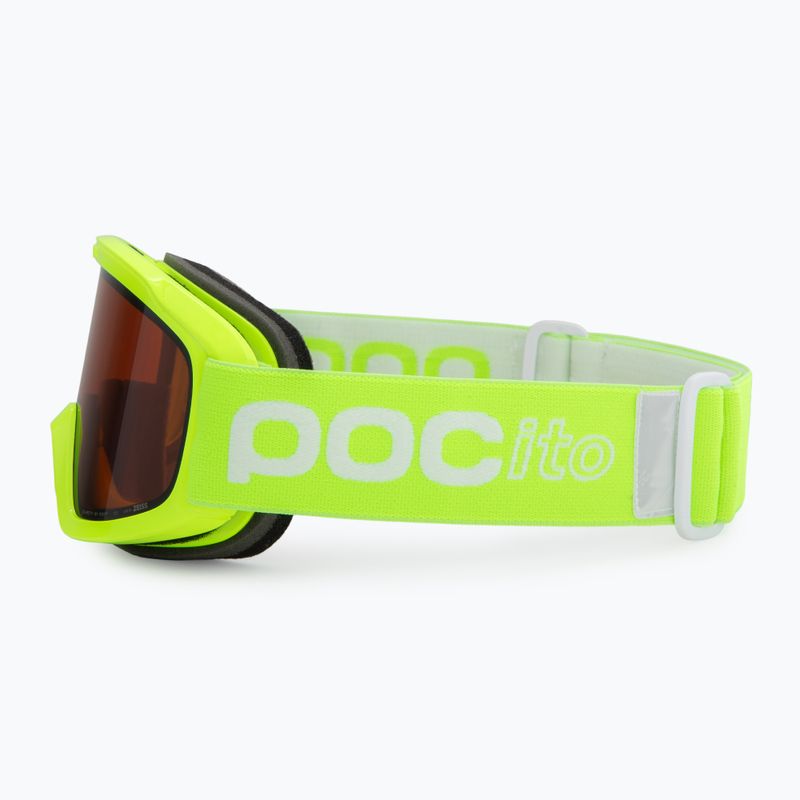 Окуляри гірськолижні дитячі POC POCito Opsin fluorescent yellow/green/partly sunny light orange 4