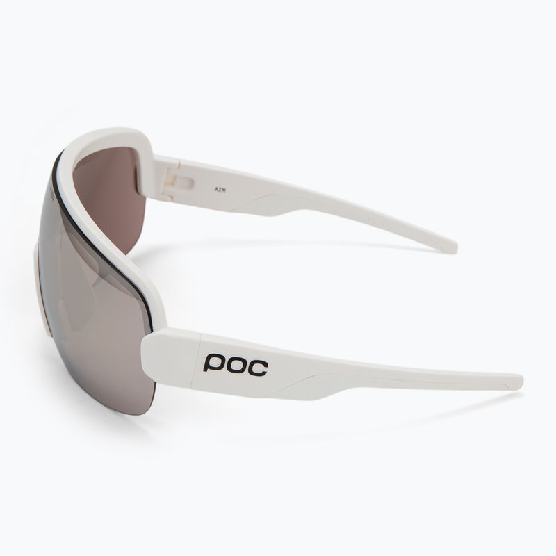 Окуляри сонцезахисні POC Aim hydrogen white/clarity road/sunny silver 4