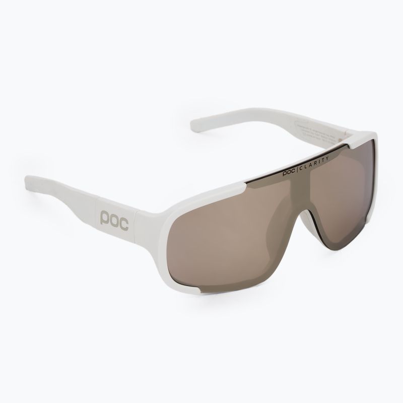 Окуляри сонцезахисні POC Aspire Mid hydrogen white/clarity road/sunny silver