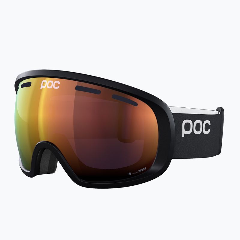 Маска лижна POC Fovea uranium black/partly sunny orange