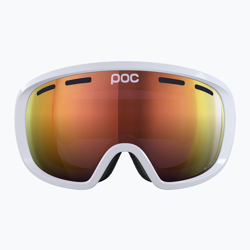 Окуляри лижні POC Fovea hydrogen white/partly sunny orange 2