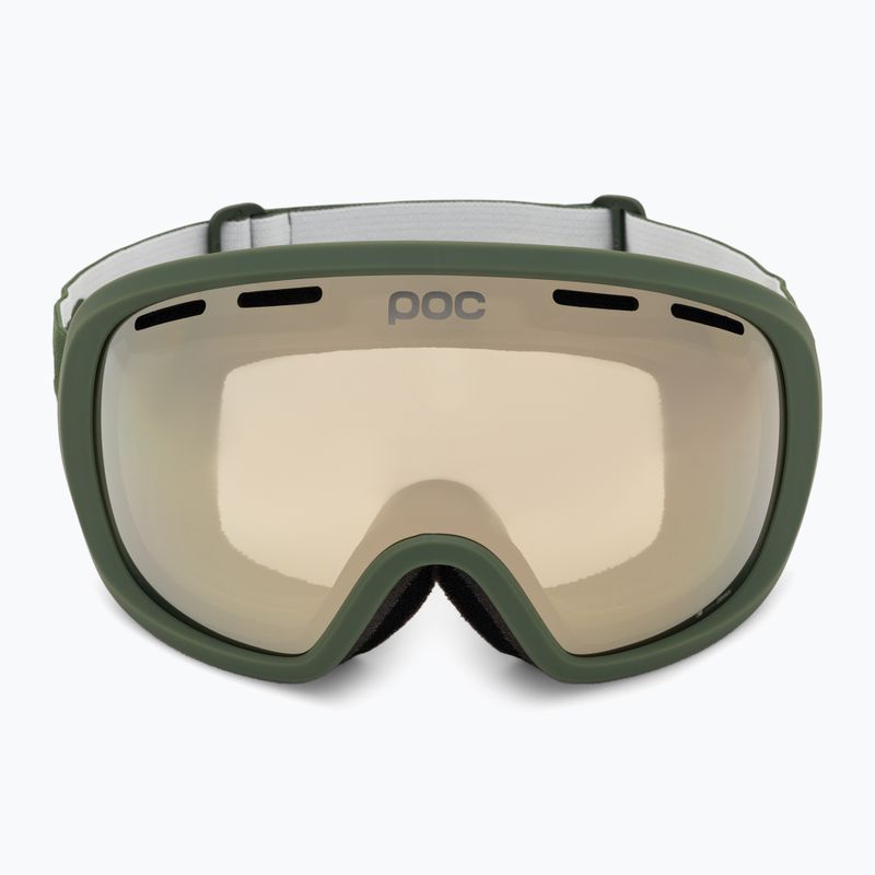 Маска лижна POC Fovea epidote green/partly sunny ivory 2