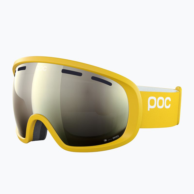 Маска лижна POC Fovea sulphite yellow/partly sunny ivory 5