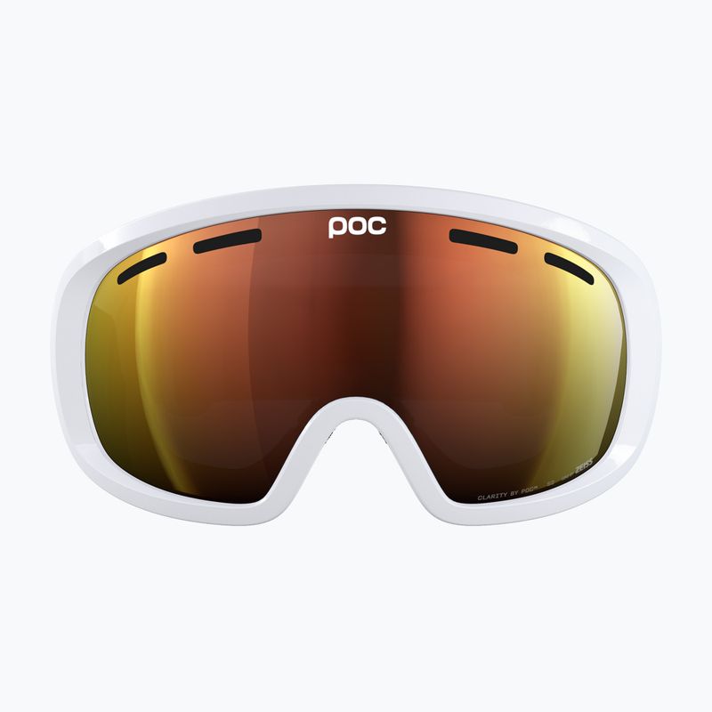 Окуляри гірськолижні POC Fovea Mid hydrogen white/partly sunny orange 2