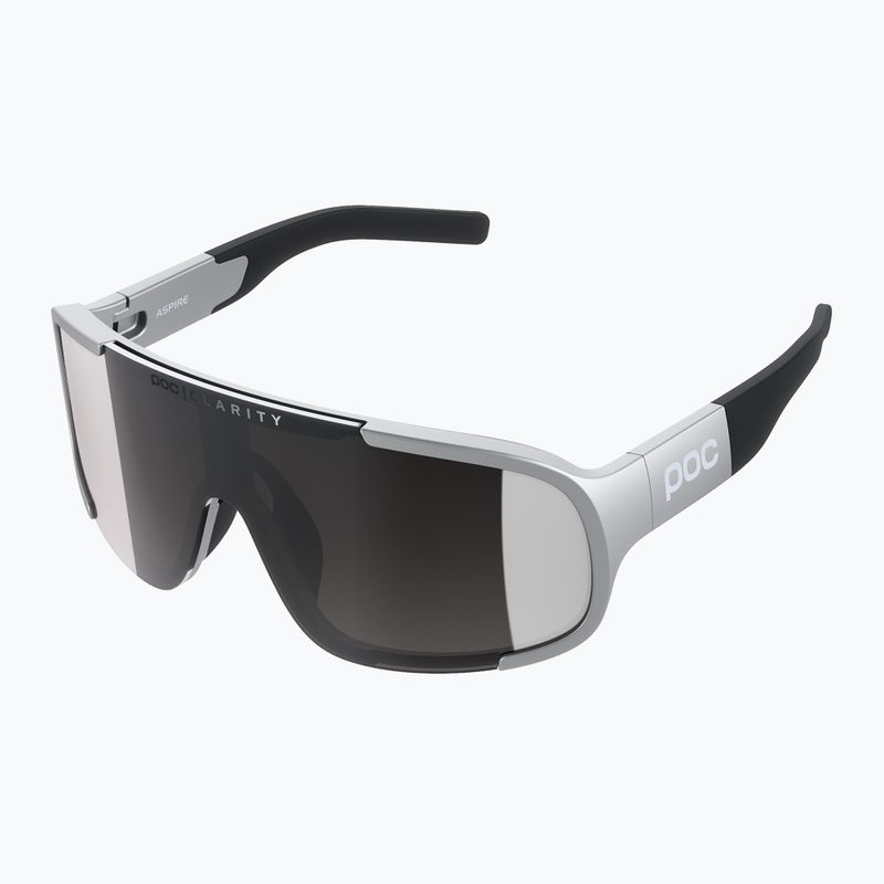 Окуляри велосипедні POC Aspire argentite silver/clarity define silver