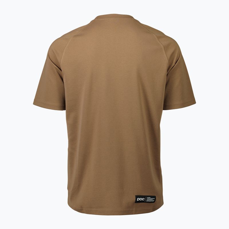 Футболка трекінгова чоловіча POC Poise jasper brown 6