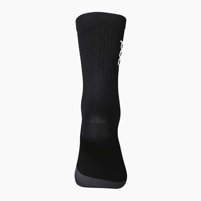 Велошкарпетки POC Flair Mid uranium black/sylvanite grey 2