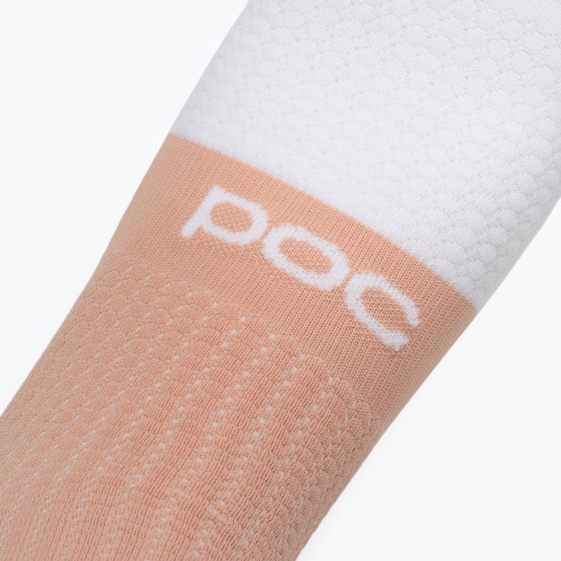 Велошкарпетки POC Flair Mid rock salt/hydrogen white 3