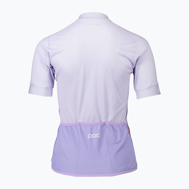 Велофутболка жіноча POC Essential Road Logo purple amethyst/purple quartz 2