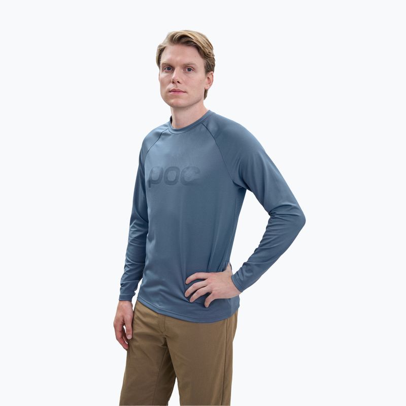 Лонгслів велосипедний чоловічий POC Reform Enduro Jersey calcite blue