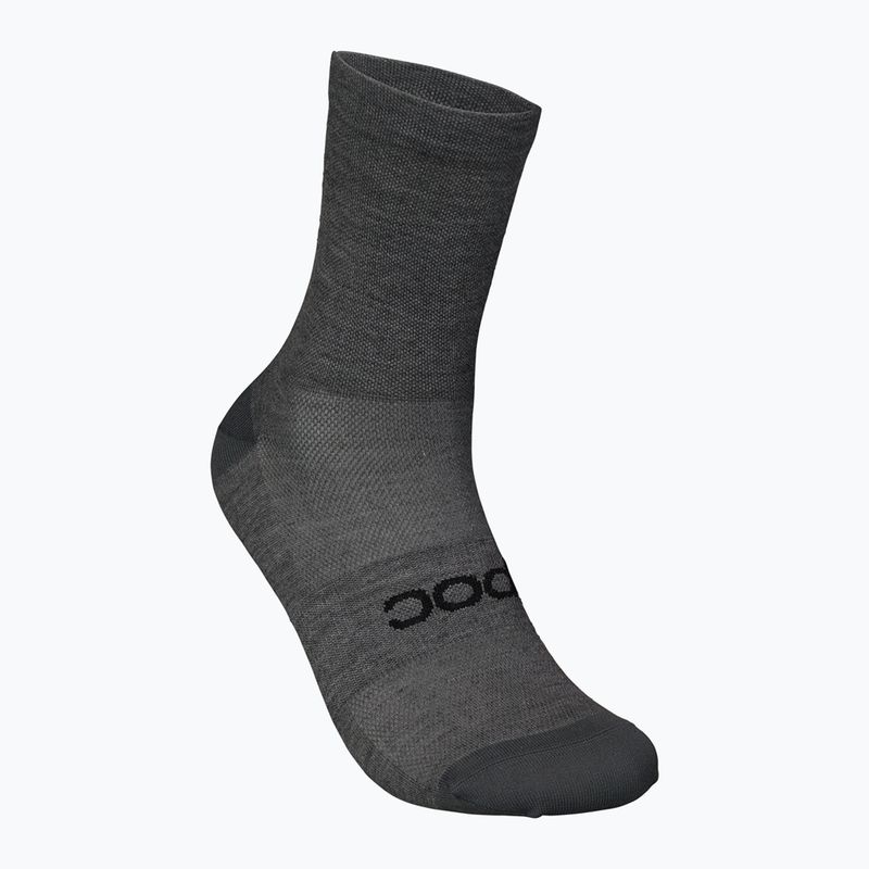 Велошкарпетки POC Zephyr Merino Mid sylvanite grey melange