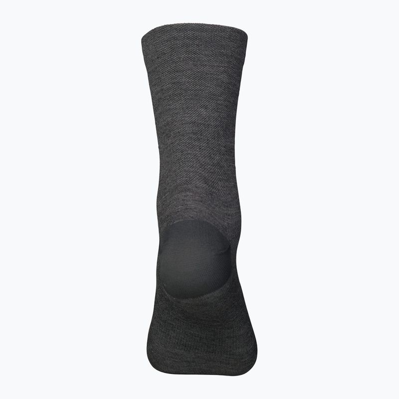Велошкарпетки POC Zephyr Merino Mid sylvanite grey melange 2