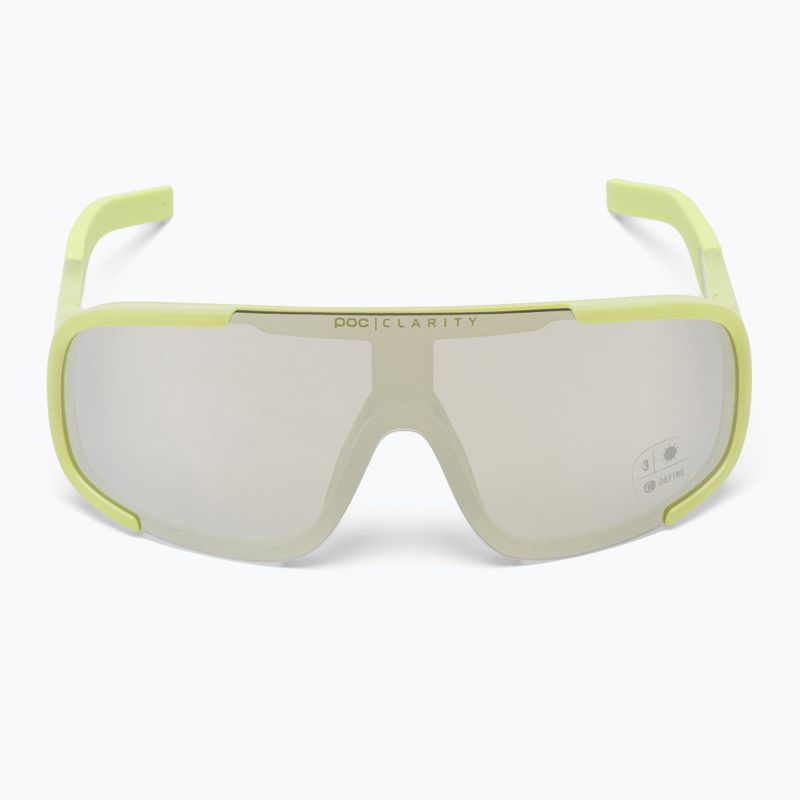 Окуляри велосипедні POC Aspire lemon calcite translucent/clarity define silver 3
