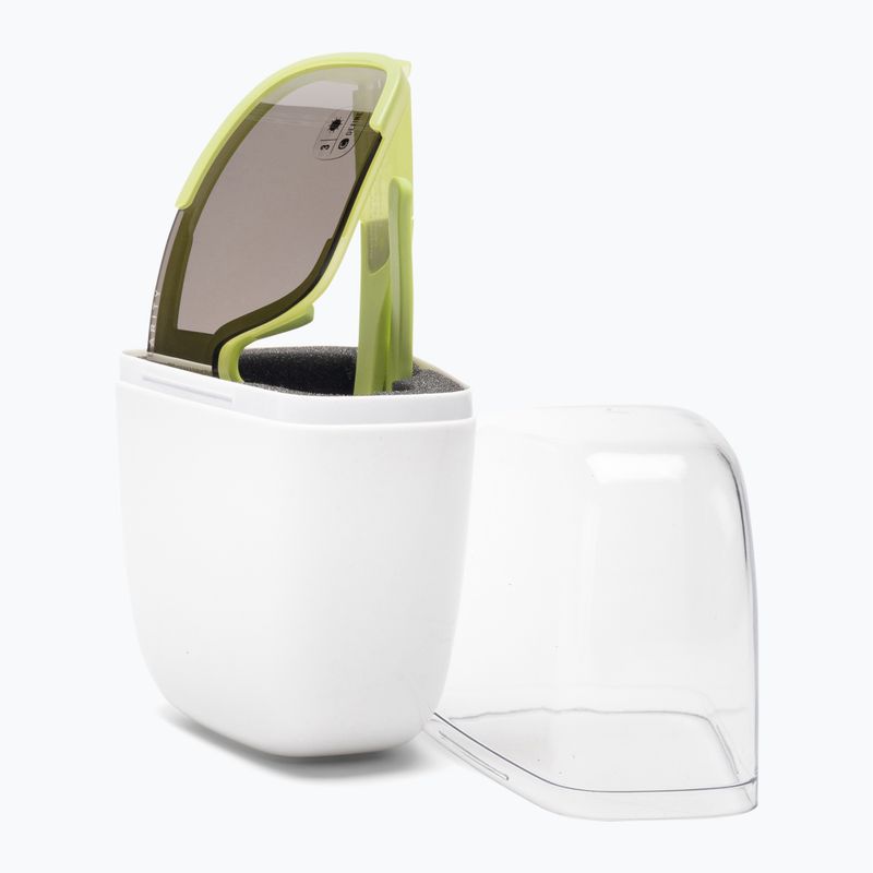 Окуляри велосипедні POC Aspire lemon calcite translucent/clarity define silver 6
