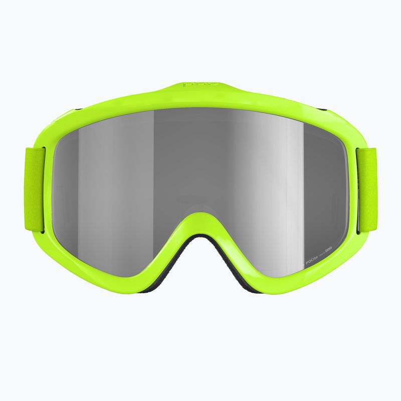 Маска лижна дитяча POC POCito Iris fluorescent yellow/green/clarity pocito 7