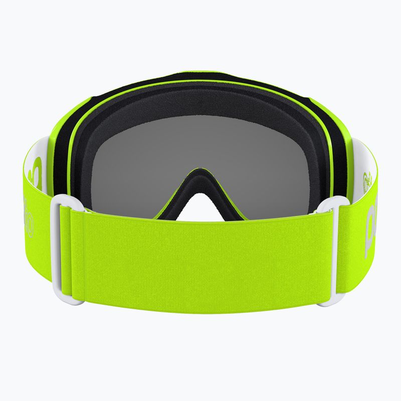 Маска лижна дитяча POC POCito Iris fluorescent yellow/green/clarity pocito 9