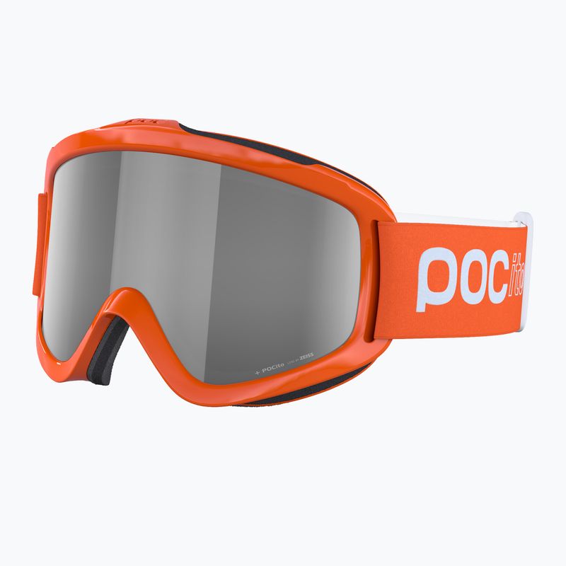 Маска лижна дитяча POC POCito Iris fluorescent orange/clarity pocito 6