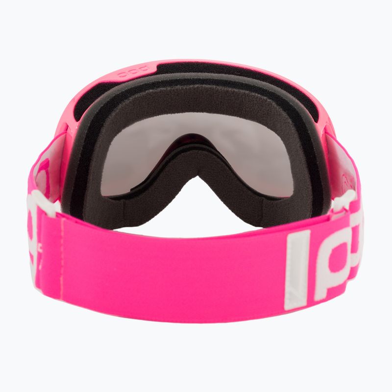 Маска лижна дитяча POC POCito Retina fluorescent pink/clarity pocito 3