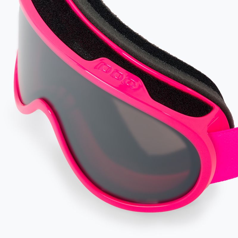 Маска лижна дитяча POC POCito Retina fluorescent pink/clarity pocito 5