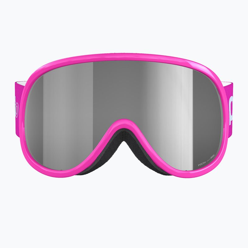 Маска лижна дитяча POC POCito Retina fluorescent pink/clarity pocito 7
