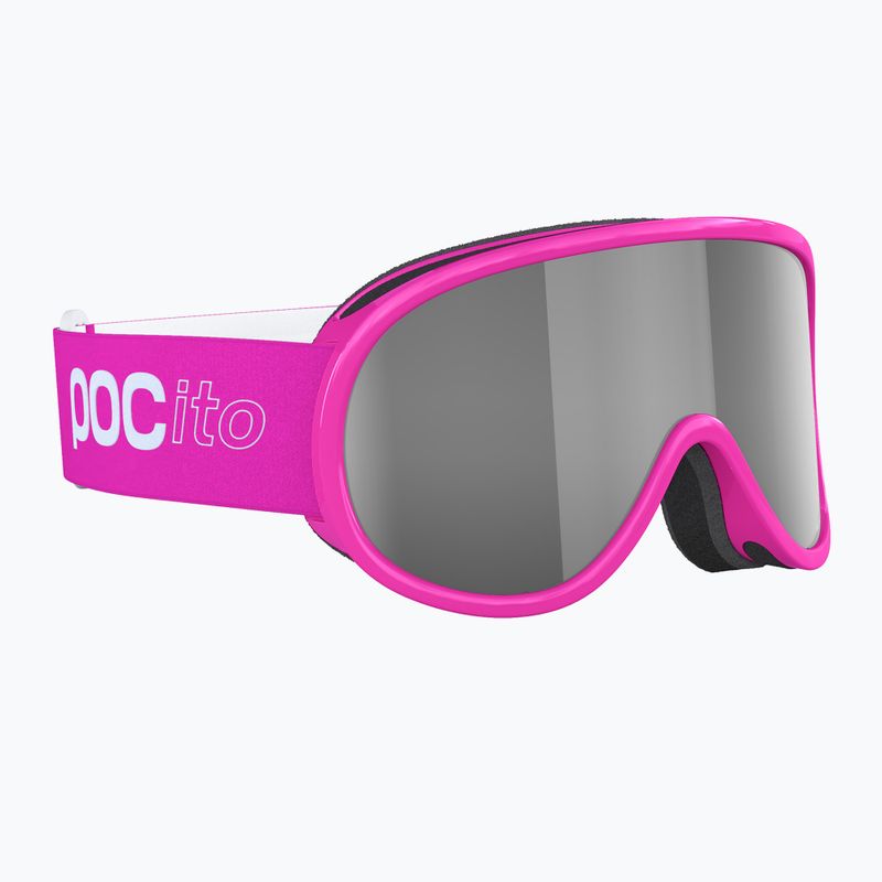 Маска лижна дитяча POC POCito Retina fluorescent pink/clarity pocito 8