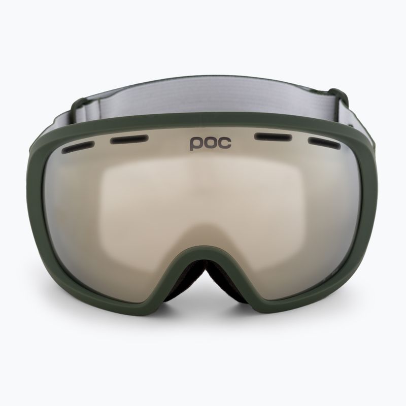 Маска лижна POC Fovea Clarity epidote green/clarity define/spektris ivory 2