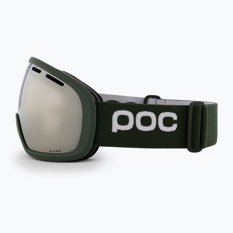 Маска лижна POC Fovea Clarity epidote green/clarity define/spektris ivory 4