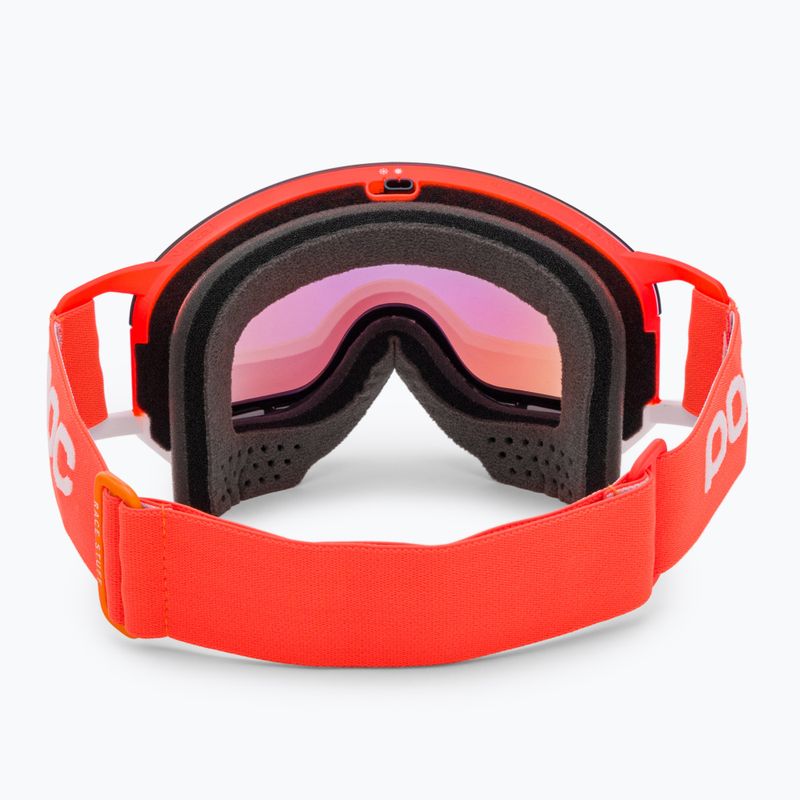 Маска лижна POC Nexal Clarity Comp fluorescent orange/hydrogen white/spektris blue 4