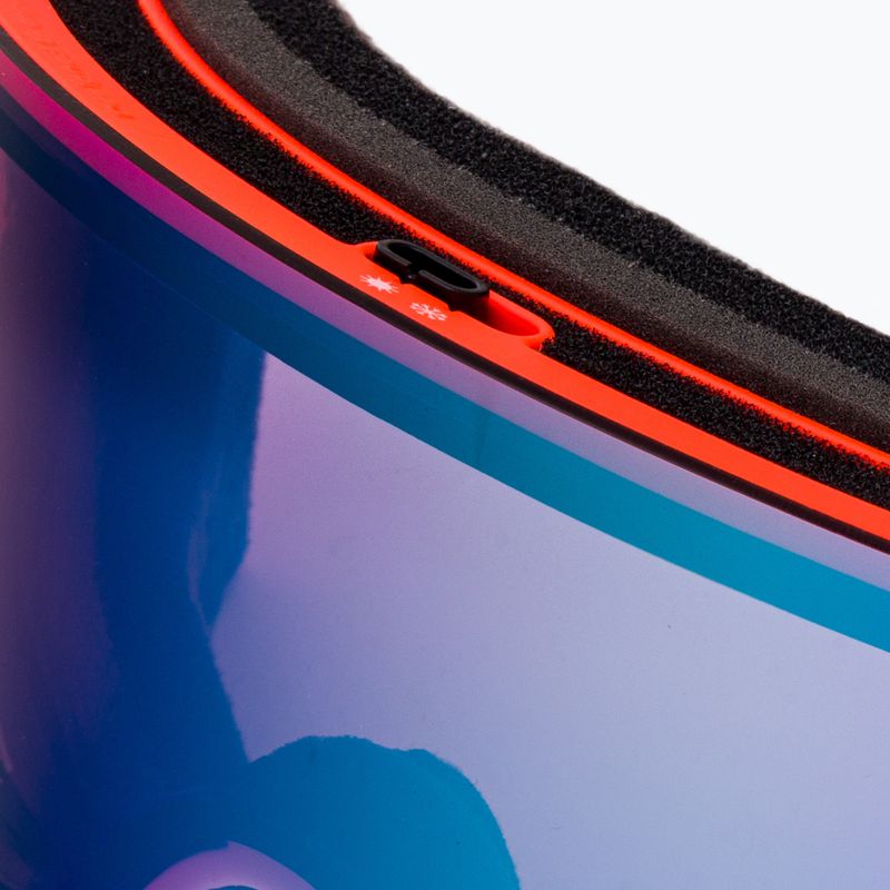 Маска лижна POC Nexal Clarity Comp fluorescent orange/hydrogen white/spektris blue 7