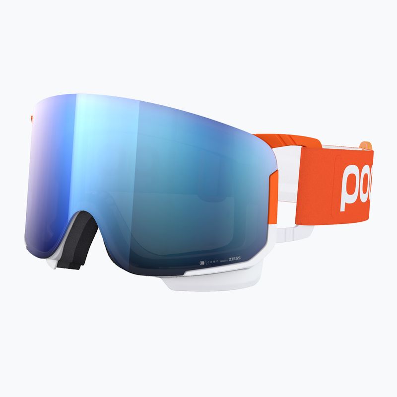 Маска лижна POC Nexal Clarity Comp fluorescent orange/hydrogen white/spektris blue 8